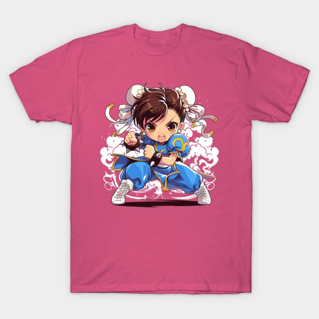 chun li T-Shirt by StevenBag